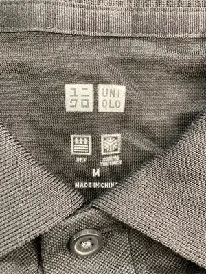 UNIQLO/ユニクロ/ポロシャツ/トップス/ブラック/M