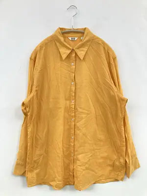UNIQLO U/ユニクロユー/シャツ/ブラウス/トップス/オレンジ/L