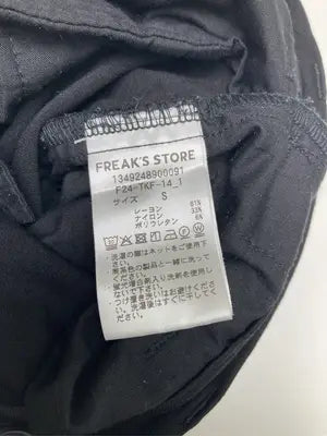 FREAK'S STORE/フリークスストア/スラックス/パンツ/ブラック/S