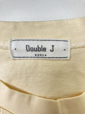 Double J/ダブルジェイ/Tシャツ/カットソー/トップス/アイボリー