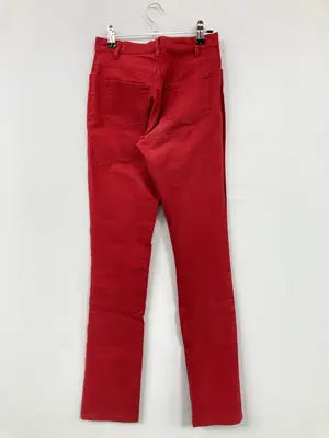 MICHEL KLEIN/ミッシェルクラン/チノパンツ/パンツ/レッド/36