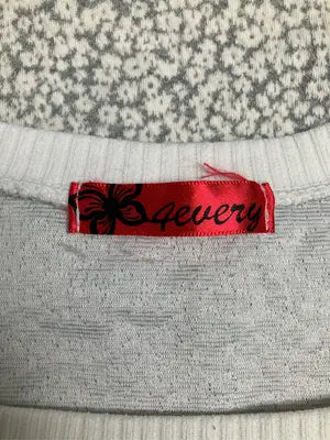 4every/Tシャツ/カットソー/トップス/グレー