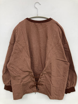 JUST COLLECTION/ジャストコレクション/Tシャツ/カットソー/トップス/ブラウン/F