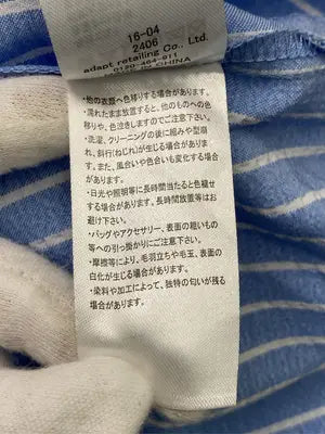 adapt retailing/シャツ/ブラウス/トップス/ブルー/ONE SIZE