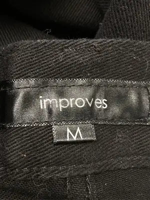 improves/インプルーブス/デニムパンツ/パンツ/ブラック/M