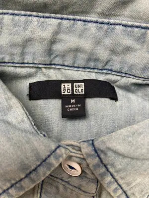 UNIQLO/ユニクロ/シャツ/ブラウス/トップス/スカイブルー/M