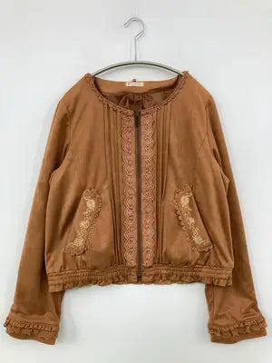 axes femme/アクシーズファム/シャツ/ブラウス/トップス/ブラウン/L  165/88A