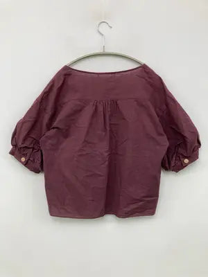 NICE CLAUP/ナイスクラップ/Tシャツ/カットソー/トップス/パープル/F