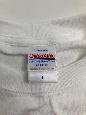 United Athle/ユナイテッドアスレ/Tシャツ/カットソー/トップス/ホワイト/L