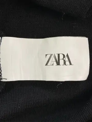 ZARA/ザラ/Tシャツ/カットソー/トップス/ブラック/USA L