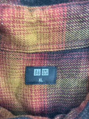 UNIQLO/ユニクロ/シャツ/ブラウス/トップス/オレンジ/XL