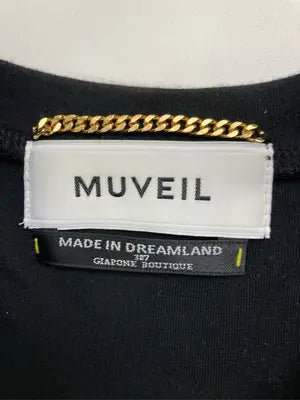 MUVEIL/Tシャツ/カットソー/トップス/ブラック/38