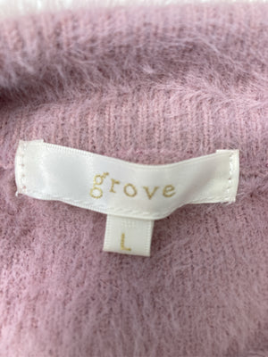 grove/グローブ/ニット/セーター/トップス/ピンク/L