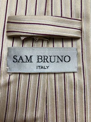 SAM BRUNO/ネクタイ/ファッション雑貨/ベージュ