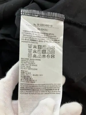 Tシャツ/カットソー/トップス/ブラック/XL