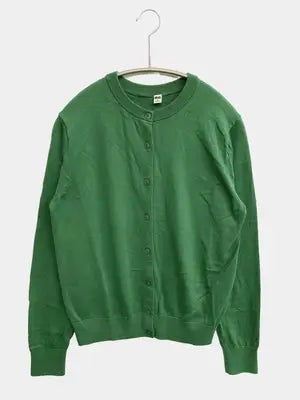 UNIQLO/ユニクロ/カーディガン/ボレロ/トップス/グリーン/M