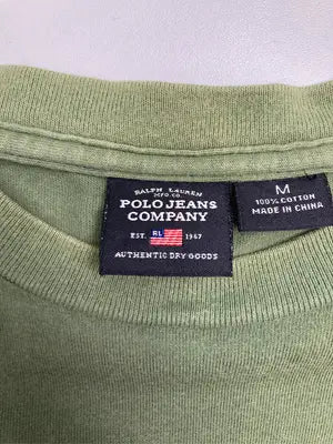 POLO JEANS COMPANY/ポロジーンズカンパニー/Tシャツ/カットソー/トップス/カーキ/M