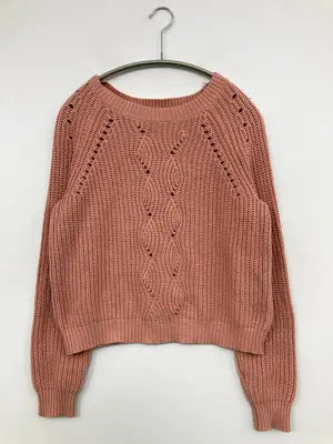 American Apparel/アメリカンアパレル/ニット/セーター/トップス/ピンク/S