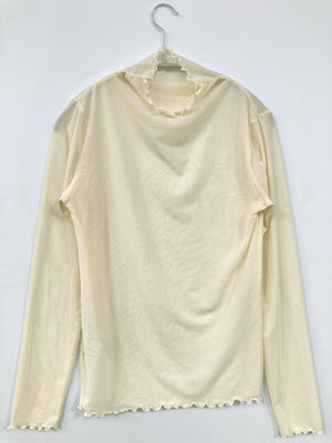 Cutie Beauty/キューティービューティー/Tシャツ/カットソー/トップス/アイボリー/L