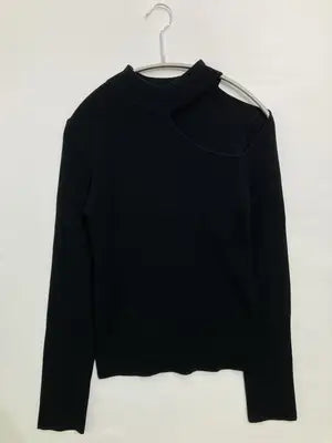 MURUA/ムルーア/ニット/セーター/トップス/ブラック