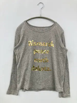 Tシャツ/カットソー/トップス/グレー/L