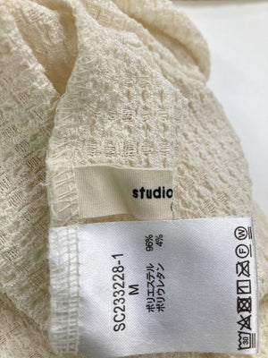 studio CLIP/スタディオクリップ/ニット/セーター/トップス/ホワイト/M