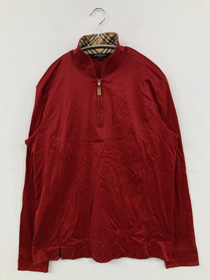 BURBERRY/バーバリー/Tシャツ/カットソー/トップス/レッド/L