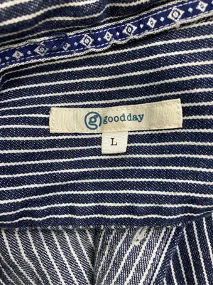 Good day/グッドデイ/シャツ/ブラウス/トップス/グレー/L