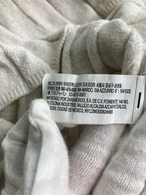 ZARA/ザラ/ニット/セーター/トップス/アイボリー/USA S