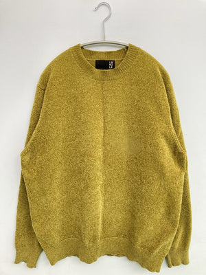 LAKOLE/ラコレ/ニット/セーター/トップス/イエロー/L