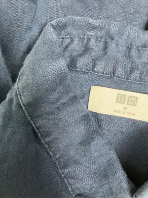 UNIQLO/ユニクロ/シャツ/ブラウス/トップス/ネイビー/M