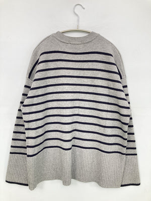 ZARA/ザラ/ニット/セーター/トップス/グレー/M