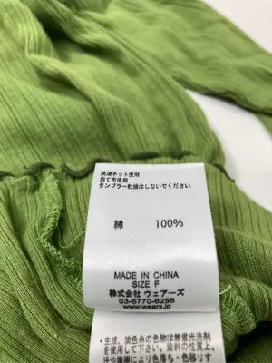 w closet/ダブルクローゼット/Tシャツ/カットソー/トップス/ライトグリーン/F