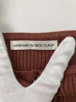 continuer de NICE CLAUP/コンティニューデナイスクラップ/ベスト/トップス/ブラウン/F