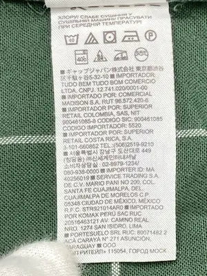 GAP/ギャップ/シャツ/ブラウス/トップス/グリーン/M