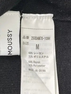 AZUL by MOUSSY/アズールバイマウジー/Tシャツ/カットソー/トップス/ブラック/M