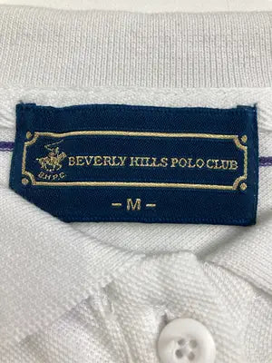 BEVERLY HILLS POLO CLUB/ビバリーヒルズポロクラブ/Tシャツ/カットソー/トップス/ホワイト/M