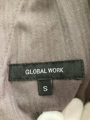 GLOBAL WORK/グローバルワーク/スラックス/パンツ/ブラウン/S