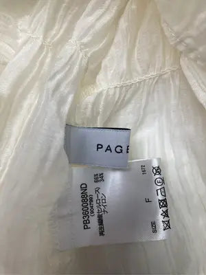 PAGEBOY/ページボーイ/シャツ/ブラウス/トップス/アイボリー/F