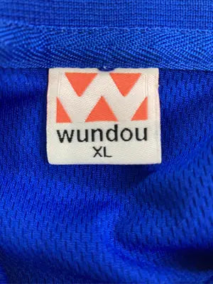 wundou/ポロシャツ/トップス/ブルー/XL
