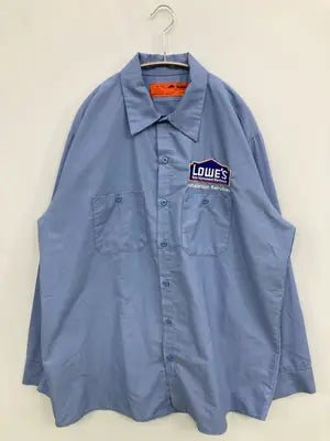 RED KAP/レッドキャップ/シャツ/ブラウス/トップス/ブルー/XL