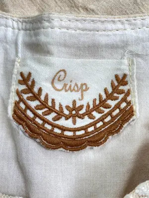 Crisp/クリスプ/チュニック/ワンピース/ドレス/ベージュ