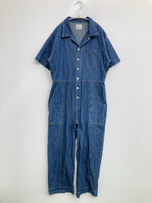 L.JCT/つなぎ/オールインワン/オールインワン・サロペット/ブルー/L