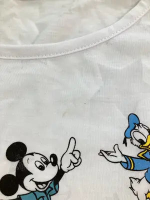 Disney/ディズニー/Tシャツ/カットソー/トップス/ホワイト/S