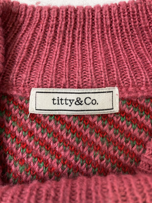 titty&Co./ティティーアンドコー/ニット/セーター/トップス/ピンク/F