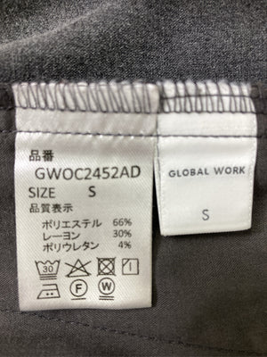 GLOBAL WORK/グローバルワーク/スラックス/パンツ/グレー/S