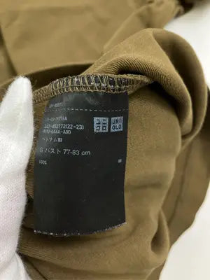 UNIQLO/ユニクロ/Tシャツ/カットソー/トップス/ブラウン/S
