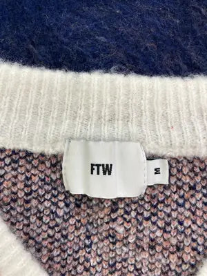FTW/エフティーダブリュー/ニット/セーター/トップス/ネイビー/M