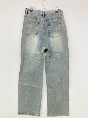 Fashion jeans/ファッションジーンズ/デニムパンツ/パンツ/スカイブルー/S