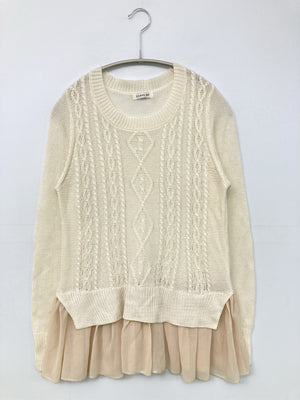 CLOSE.UP/クローズアップ/ニット/セーター/トップス/アイボリー